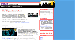 Desktop Screenshot of blog-it.yamahamusicsoft.com